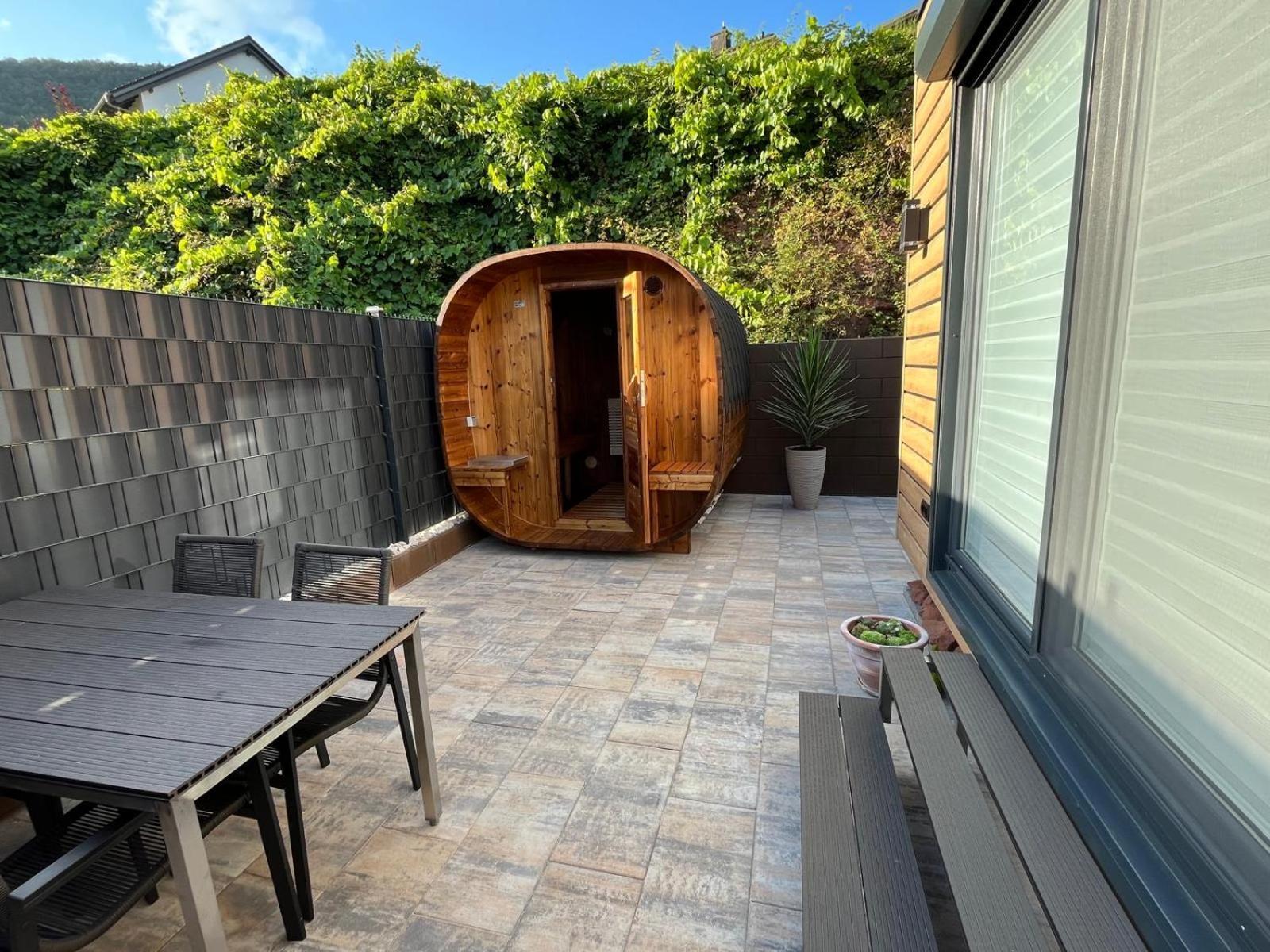 Tiny House Im Felsenland Mit Sauna Vila Lug Exterior foto